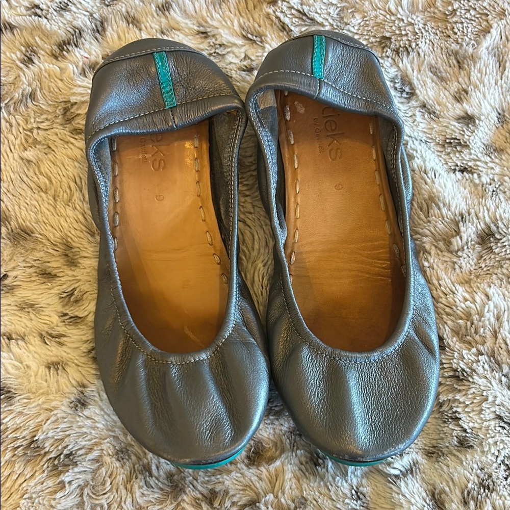 Tieks ballet flats - Size 9 - Metallic Pewter